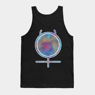 Mercury Astronomical Symbol Tank Top